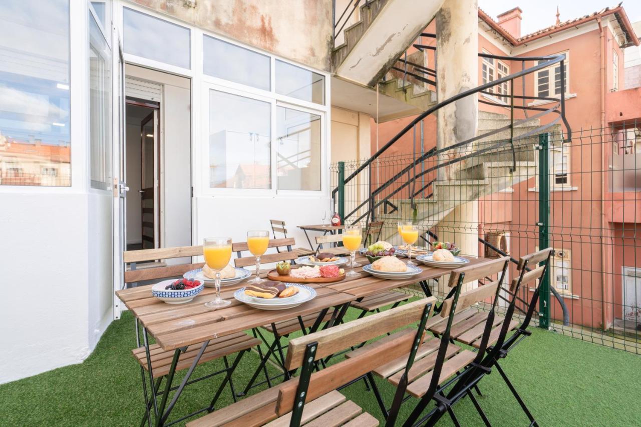 Host Wise - Spacious Fresh Flat W Terrace - Near Sea Espinho  Exteriér fotografie
