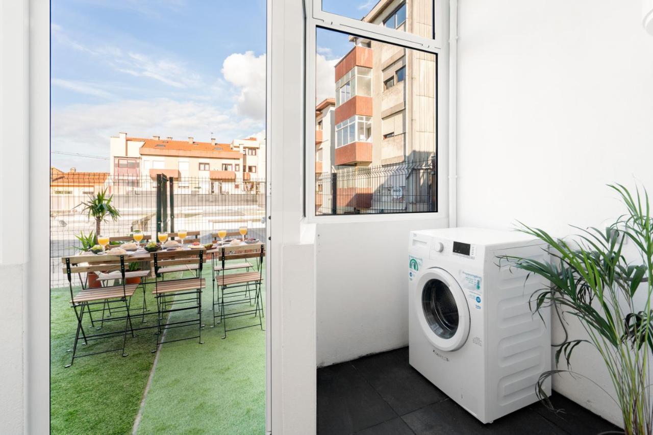 Host Wise - Spacious Fresh Flat W Terrace - Near Sea Espinho  Exteriér fotografie